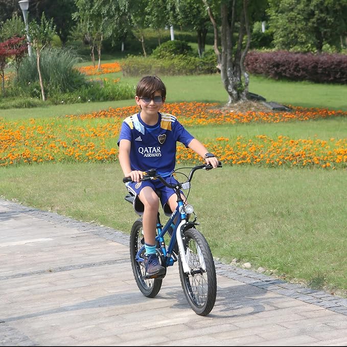 Glerc Fantacy Kids Bike, 12-20 Inch Children Bicycle for 2-13 Years Old Boys Girls, Kids Bicycle with Water Bottle Holder & Headlight & Training Wheels, Multiple Colors