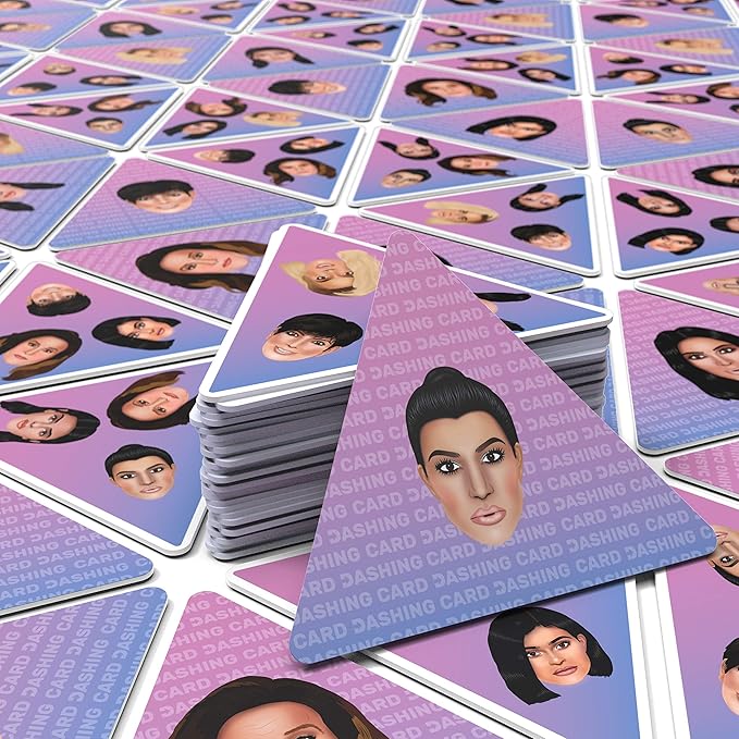 Bubblegum Stuff Card Dashing Game - Speed Snap Card Game - Fast and Fun Celebrity Board Game - Suitable for Family, Kids, Teenagers & Adults