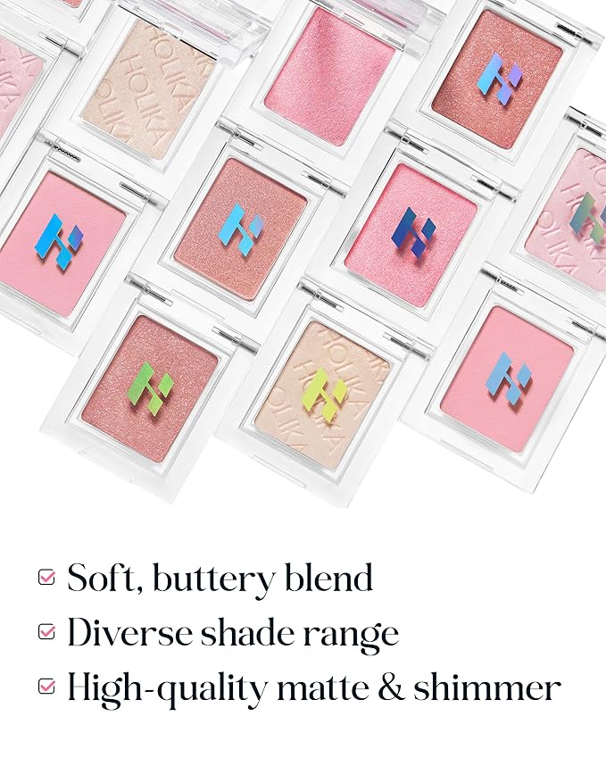 HOLIKA HOLIKA My Fave Piece Eye Shadow 69 Cold Brew - Korean Eye Makeup with Buttery Texture, Matte to Shimmer Formula, Smooth Blendable Pigmented Colors, Luxurious Finish for All-Day Wear
