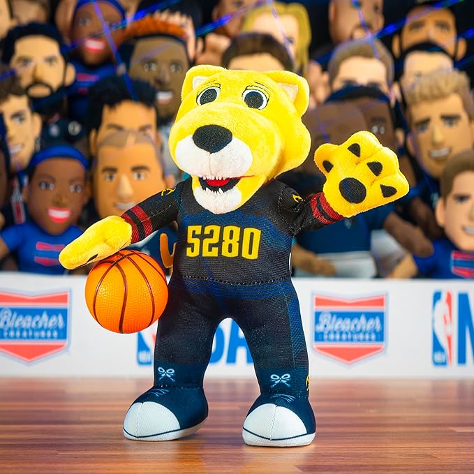Bleacher Creatures NBA Unisex NBA 10-inch Mascot Plush Doll