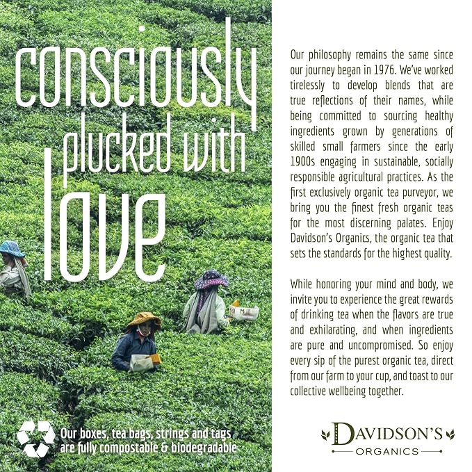 Davidson's Tea Bulk Organic Spearmint Leaves, 16-Ounce Bag