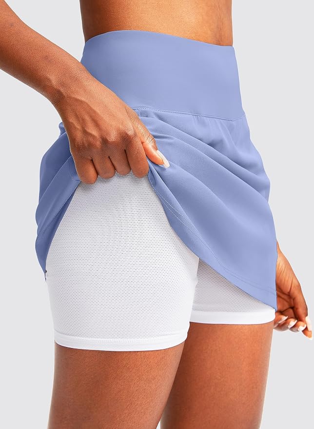 G Gradual Golf Skorts Skirts for Women with 5 Pockets Women's High Waisted Lightweight Athletic Skirt for Tennis Running