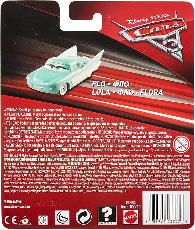 Disney Car Toys Flo Vehicle