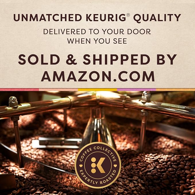 Keurig Coffee Collective, Bright Idea by Alberto Azeredo, Light Roast Coffee, Single Serve Keurig K-Cup Pods, 20 Count