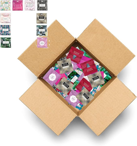 Assorted Menstrual Kit All-in-One 60 Pack | Convenience on The Go | Period Kit Pack for Travelling, Tweens & Teenagers or just When You’re Out | Individually Wrapped Feminine Hygiene Product