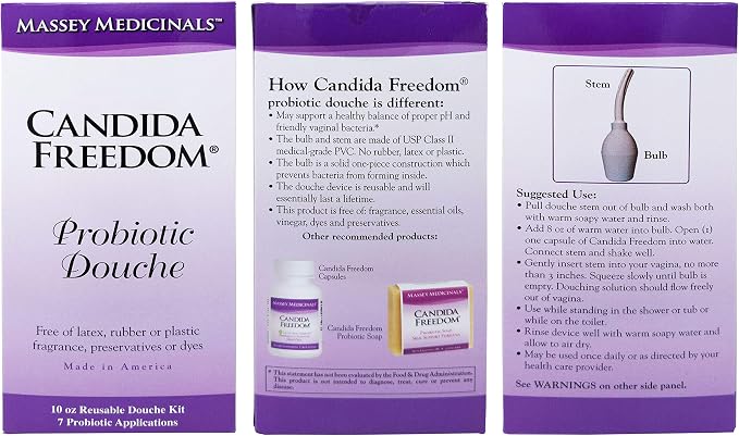 CF Probiotic Douche - Supports Healthy Balance of Proper pH for Women