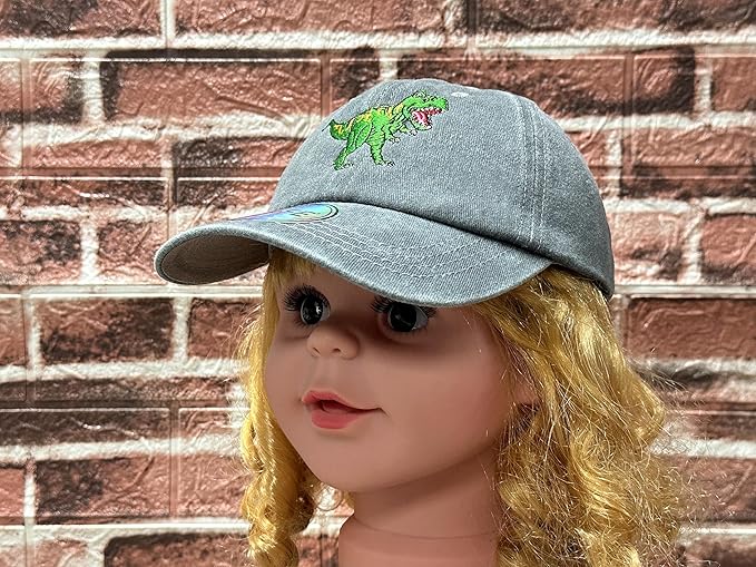 Embroidered Animal Baseball Hats for Boy and Girl