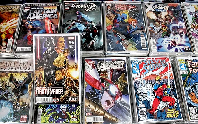 Premium Comic Books Gift Pack - 24 Collection - MARVEL ONLY - Superheroes Comics Grab Bag