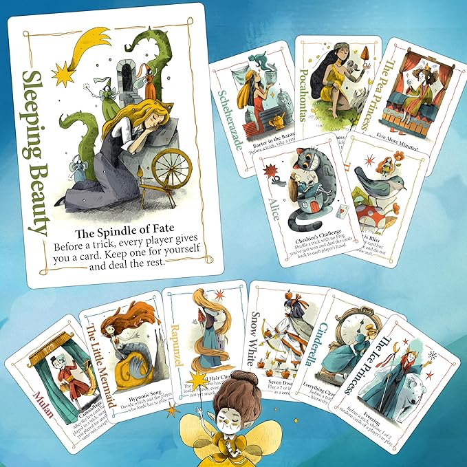 Rebel Princess Deluxe Edition, Ultimate Blend of Theme and Strategy, Fast-Paced Addictive Card Game, Perfect for Game Nights - 3+ Players, Ages 15+, 45 Minutes - from The Creators of Cat in The Box