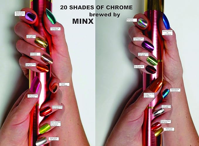 MINX It'S Not Always Black And White Nail Wraps
