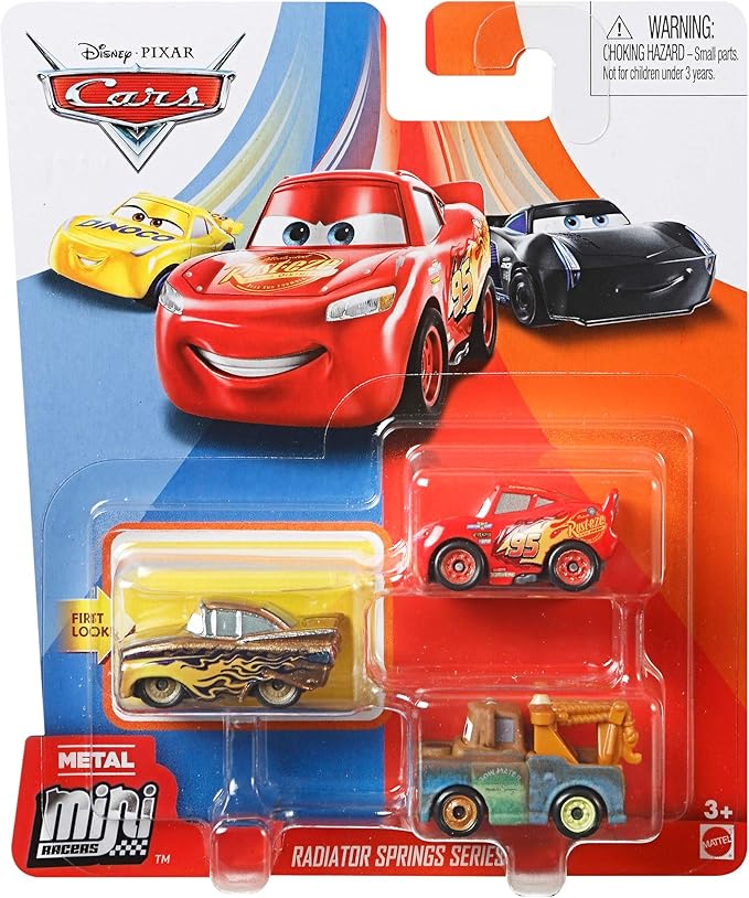 Disney Mattel - Cars - Minis 3 Pack Assortment Pixar