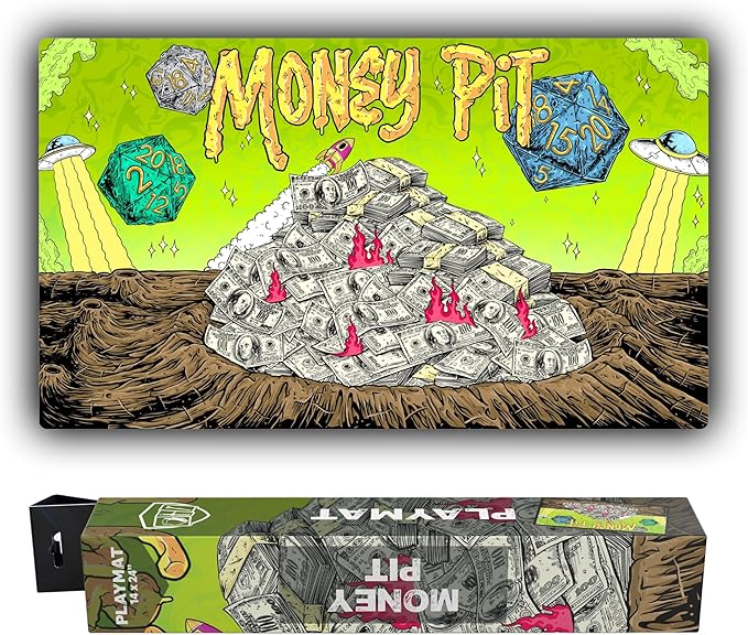 14x24 TCG/MTG Playmat (Money Pit)