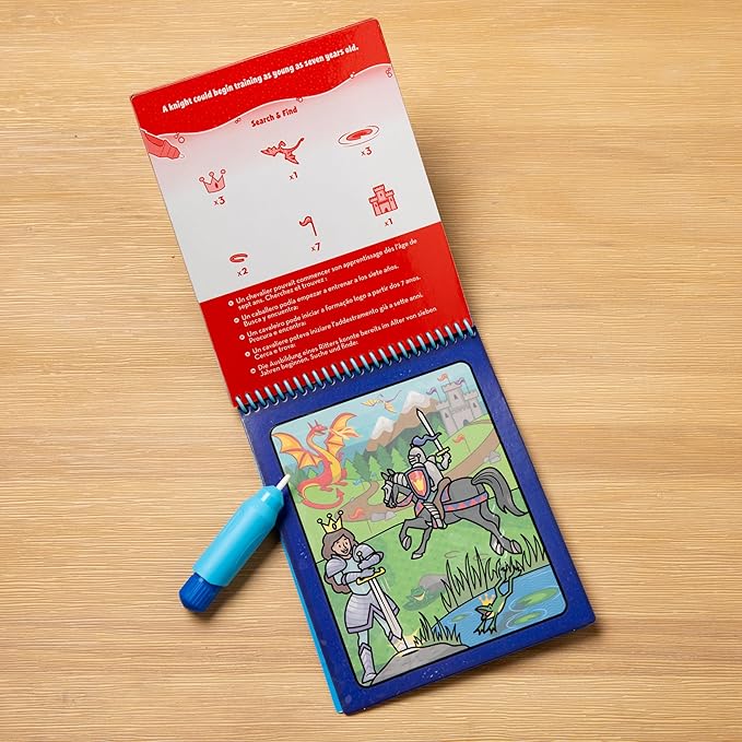 Melissa & Doug On The Go Water Wow! Reusable Water-Reveal Activity Pad – Adventure
