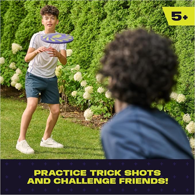 Aerobie Bounce Disc, Throwing Disc Toy for Kids, Backyard Toys, Outdoor Games for Adults & Family, Ages 5 & Up