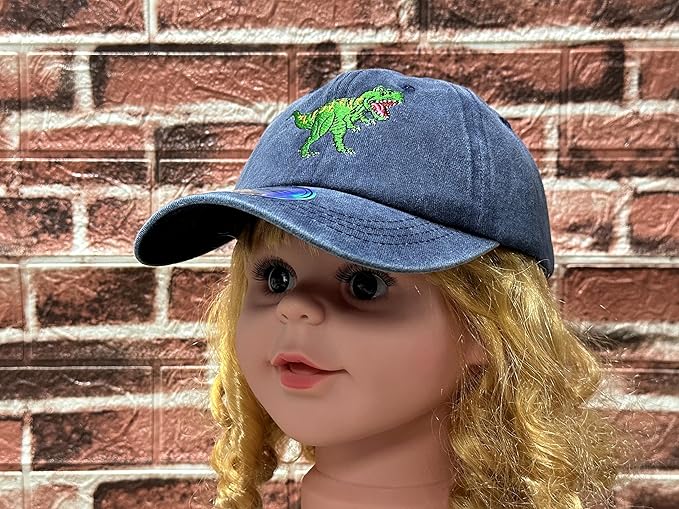 Embroidered Animal Baseball Hats for Boy and Girl