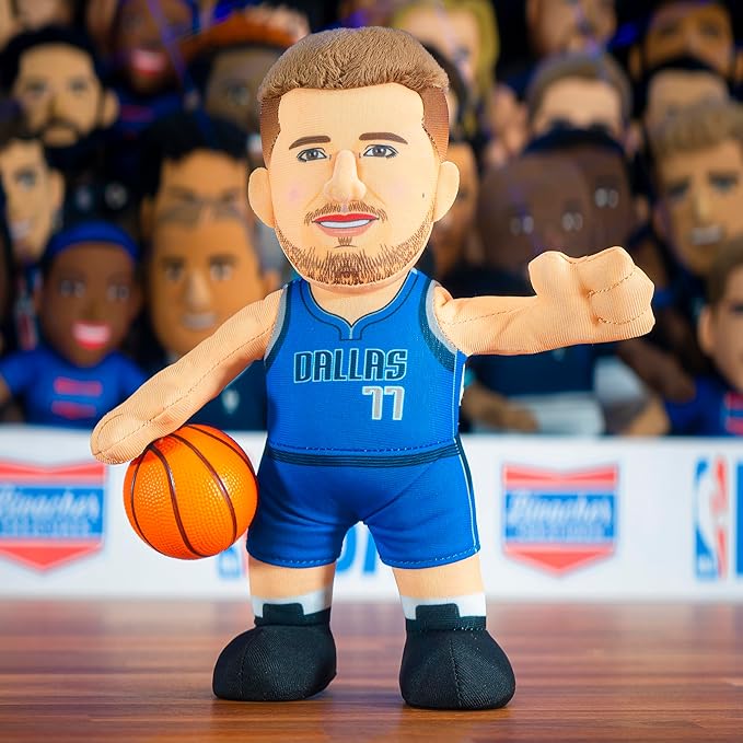 Bleacher Creatures Dallas Mavericks Luka Doncic 10" NBA Plush Figure - A Superstar for Play Or Display