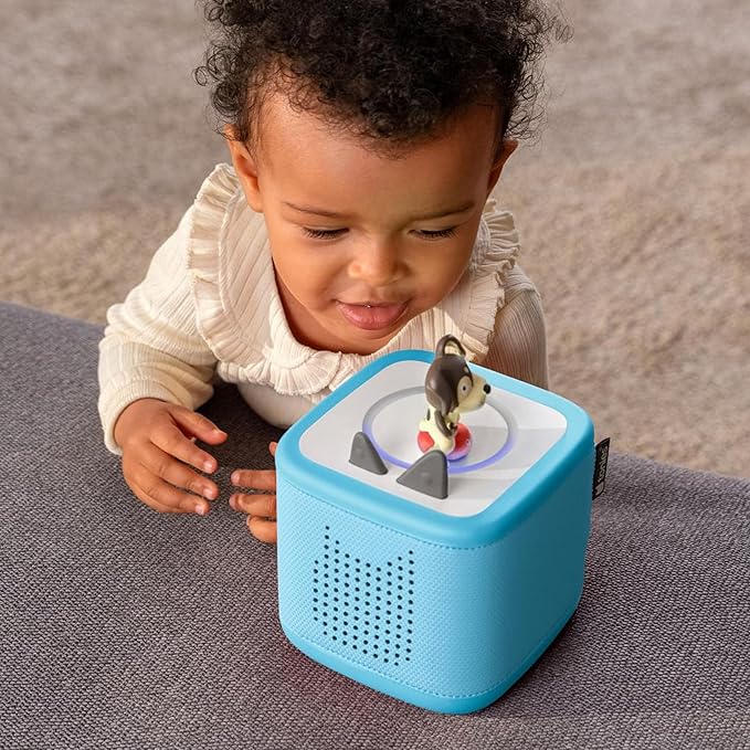 Toniebox 2 Audio Player Starter Set for Kids 1+ with Playtime Puppy - Sky Blue
