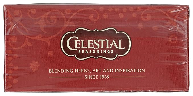 Celestial Seasonings Herbal Tea, Cinnamon Apple Spice, 20 Count