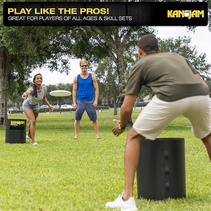 Kan Jam Disc Toss Game - American Made Outdoor Game for The Backyard, Beach, Park, Tailgates - Original, Illuminate, Pro, Travel Edition, and Carry Bag Only