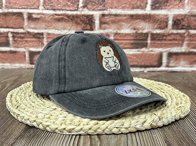 Embroidered Animal Baseball Hats for Boy and Girl