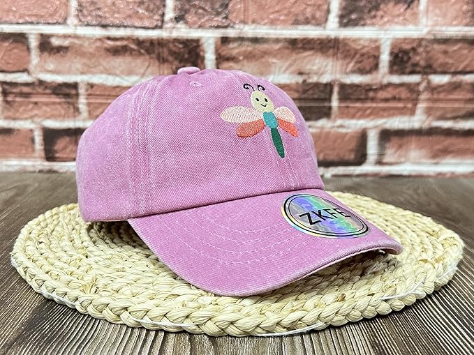 Embroidered Animal Baseball Hats for Boy and Girl