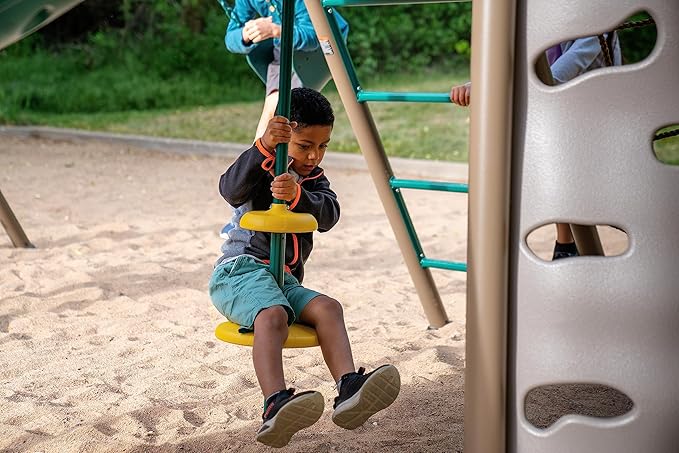 Lifetime Big Stuff Two-Slide Swing Set Playset
