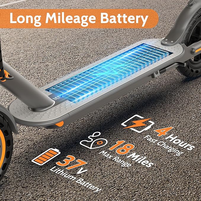 MAXSHOT Electric Scooter for Adults, 8.5/10/14" Tires, 19/22Mph, 350W/500W Motor, 21-28 Miles Range, Folding E-Scooter with Dual Suspension,APP(V1/SPRO/MAX/PRO/X1/X1PRO/PR)