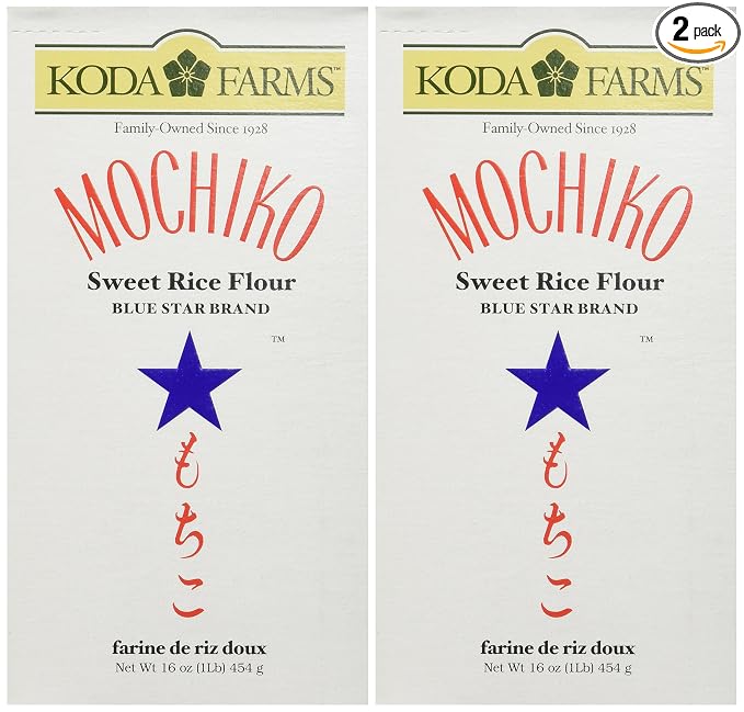 Mochiko Sweet Rice Flour, 16 Ounce, Pack of 2