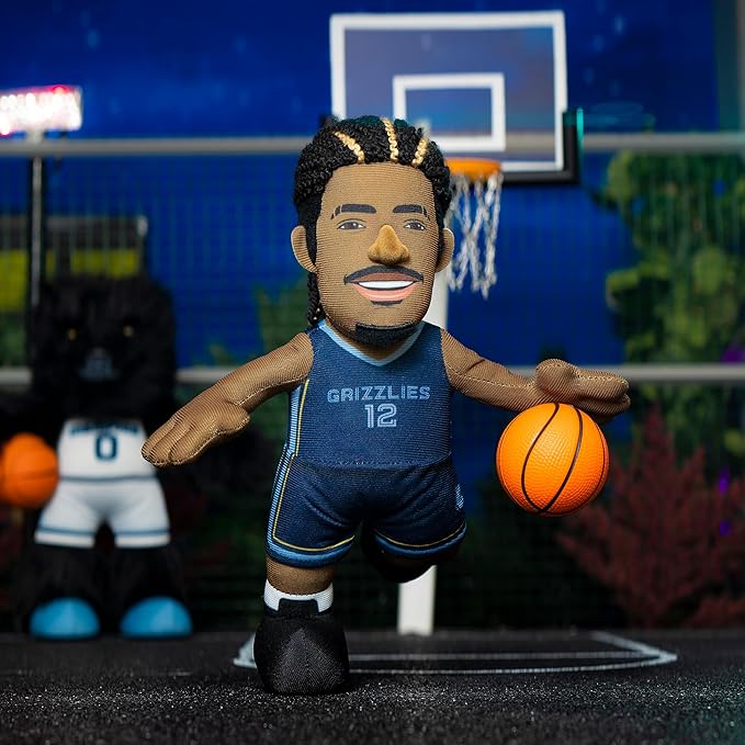 Bleacher Creatures Memphis Grizzlies Ja Morant 10" NBA Plush Figure - A Superstar for Play or Display