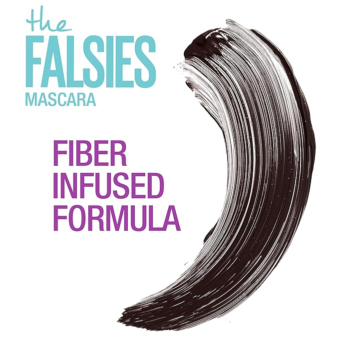 Maybelline Volum' Express Falsies Volumizing Waterproof Mascara, Very Black, 2 Count