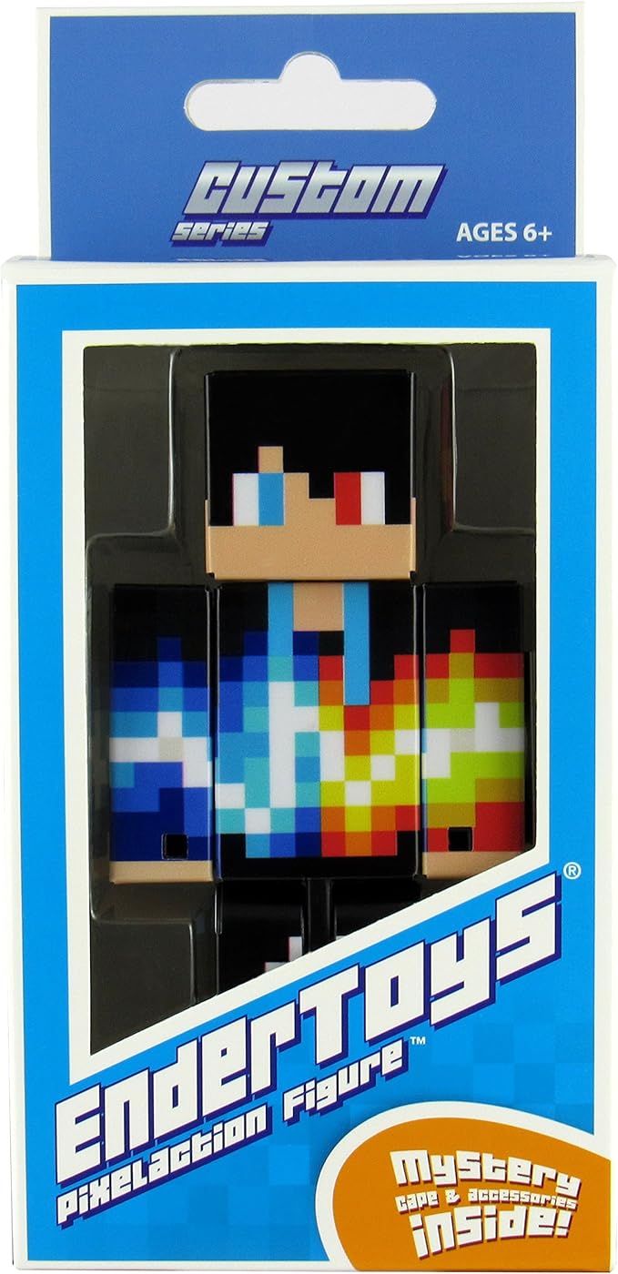 EnderToys Fire and Ice Boy Action Figure