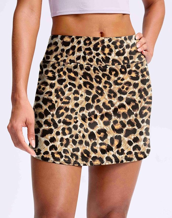 Skorts for Women with Pockets High Waisted Golf Skirts | Built-in Shorts, A Line, Athletic, Casual, Pickleball, Tennis Skirt