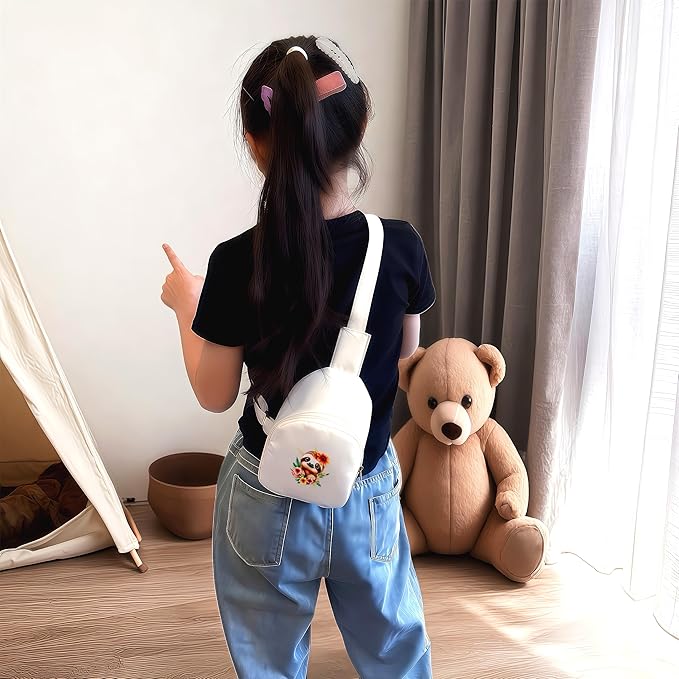 Sloth Mini Sling Bag, Crossbody Bag, Toddler Purse For Kids Girl, Birthday Gift For 4 5 6 7 8 9 10 11 12 Year Old Gifts For Daughter, Granddaughter, Sister, Niece!