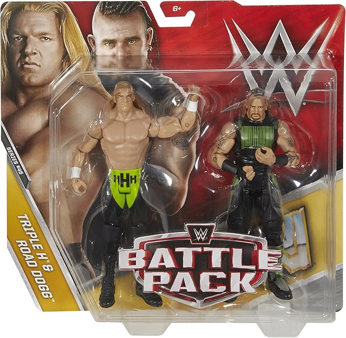 WWE TRIPLE H & ROAD DOGG 2-PACK