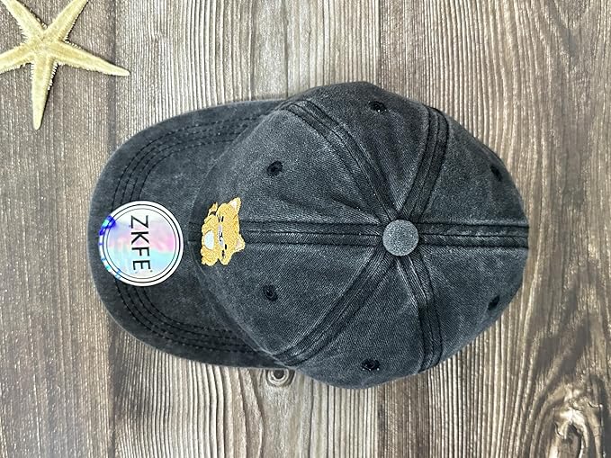 Embroidered Animal Baseball Hats for Boy and Girl
