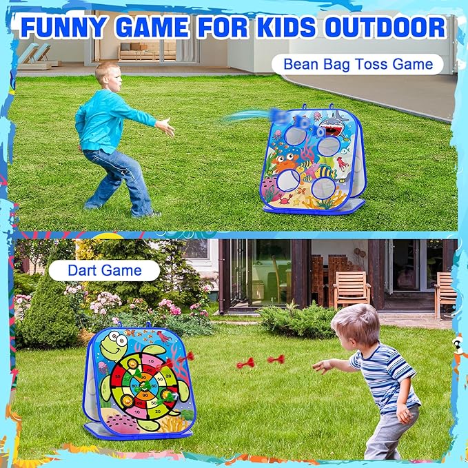 Bean Bag Toss Game for Kids, Toddler Toys for Party Games and Outdoor Toss Games, Gift for Birthday or Christmas for Kids Aged 3 4 5 6 7 8 Year Old