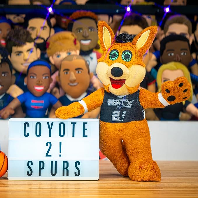 Bleacher Creatures NBA Unisex NBA 10-inch Mascot Plush Doll