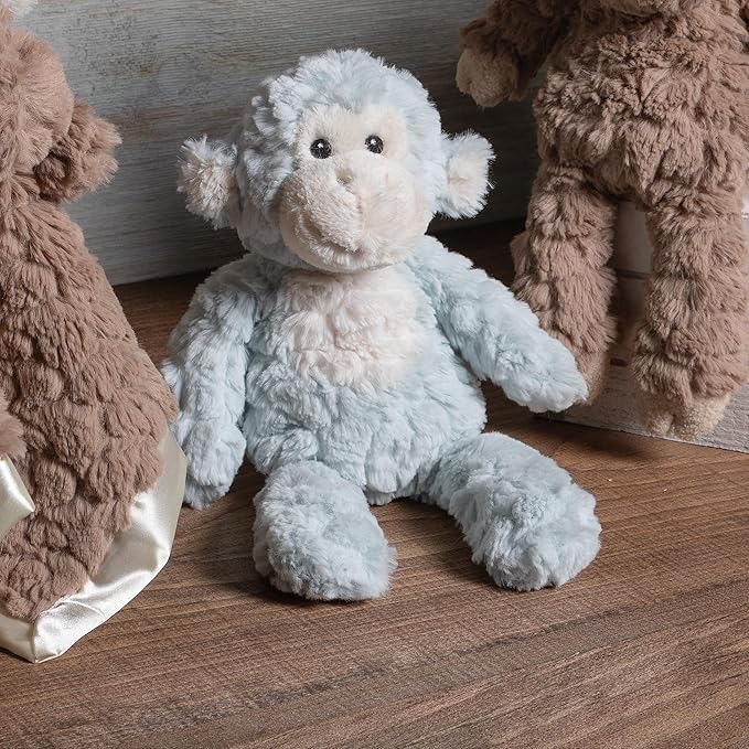 Mary Meyer Putty Nursery Stuffed Animal Soft Toy, 11-Inches, Seafoam Monkey