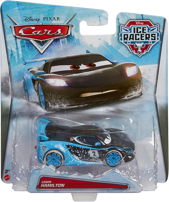 Disney/Pixar Cars Ice Racers 1:55 Scale Diecast Vehicle, Lewis Hamilton