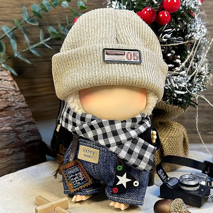 Clothes Fit for 17CM Doll, Fashion Doll Clothes Outfit Set Cute Theme Designer Toys Dress Accessories for Collector Fans Display (Black Forest)