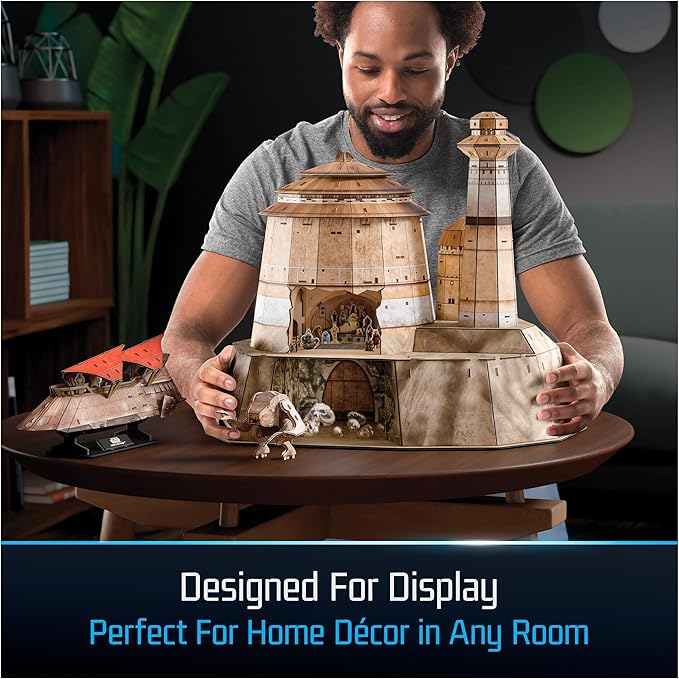 4D Build, Star Wars Jabba’s Palace 3D Model Kit, Star Wars Collectibles & Desk Décor, Adult Puzzles, Building Toys, 3D Puzzles for Adults & Teens, 340 Pieces, for Ages 12 & Up
