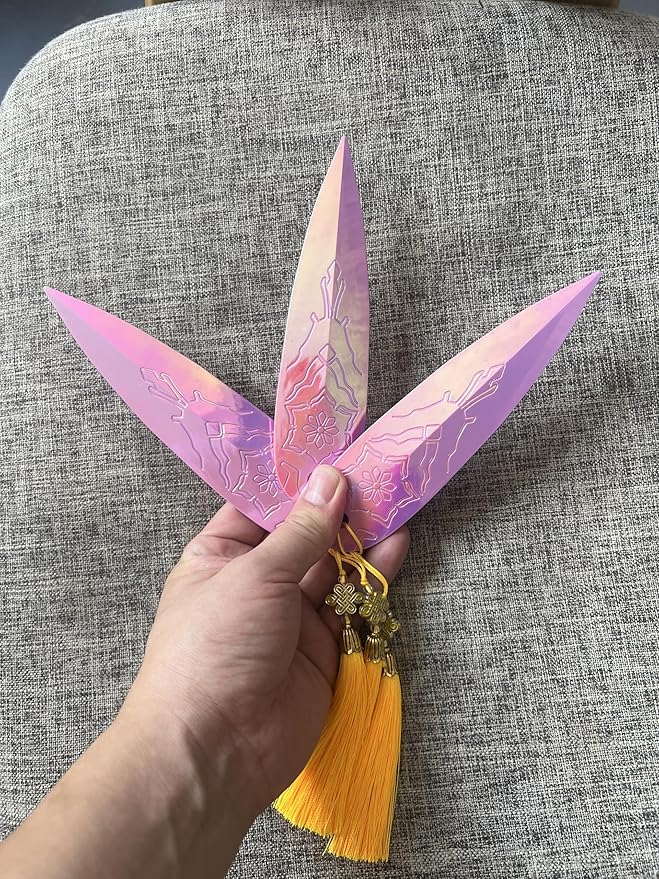 Costume Weapons for Hunter Zoey Cosplay: Anime Merch 6" Darts 3-Pack - Outfit Accessories Prop