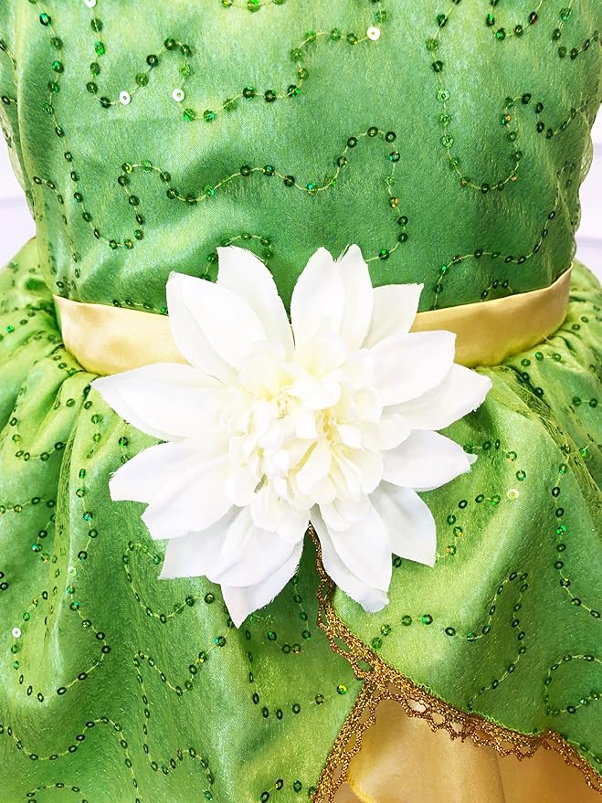 TYHTYM Princess Dress Up for Girls Costume Cosplay Fancy Toddler Halloween Birthday Party Kids