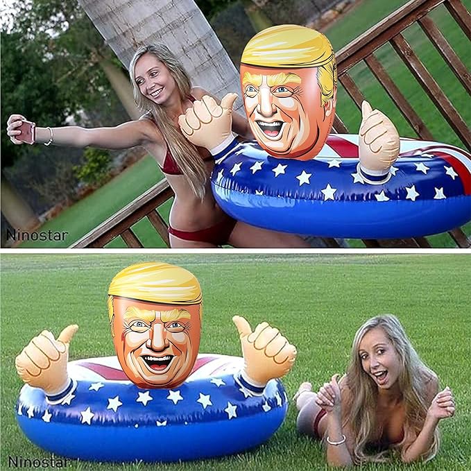 Inflatable Pool Float American Pool Float for Summer Pool Party