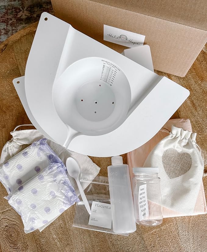 Miscarriage Kit-Kit with Supplies, Educational Materials, and Care Items for Women Experiencing First Trimester Pregnancy Loss