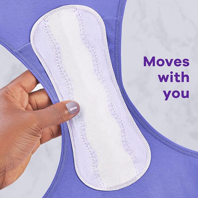 Always Panty Liners for Women Anti-Bunch Xtra Protection Daily Liners, Long, Unscented, 136 Count