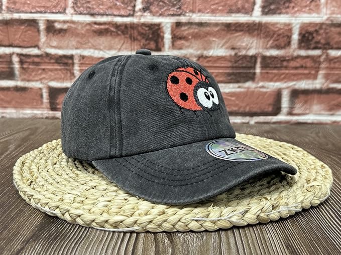 Embroidered Animal Baseball Hats for Boy and Girl