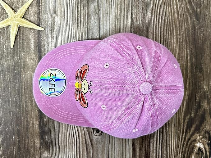 Embroidered Animal Baseball Hats for Boy and Girl
