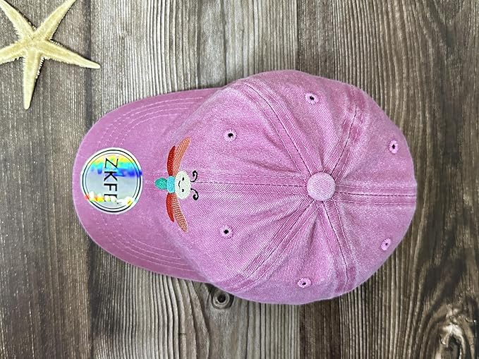 Embroidered Animal Baseball Hats for Boy and Girl