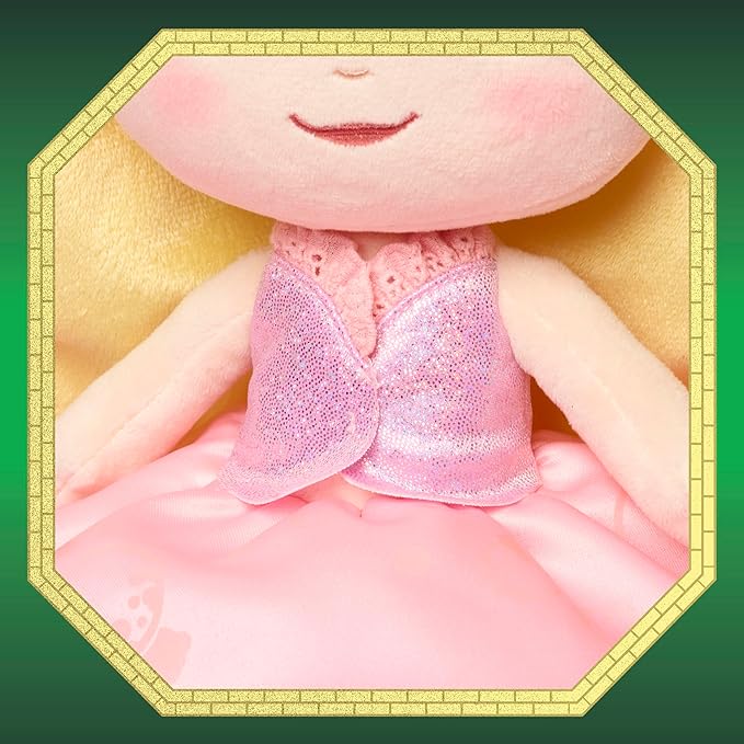 WICKED Universal Small 14-inch Plush Glinda Doll, Amazon Exclusive, Easter Basket Fillers, Gifts, Presents, Toy for Fans, Collectors, Teens, Girls, Kids, Ages 3 and Up